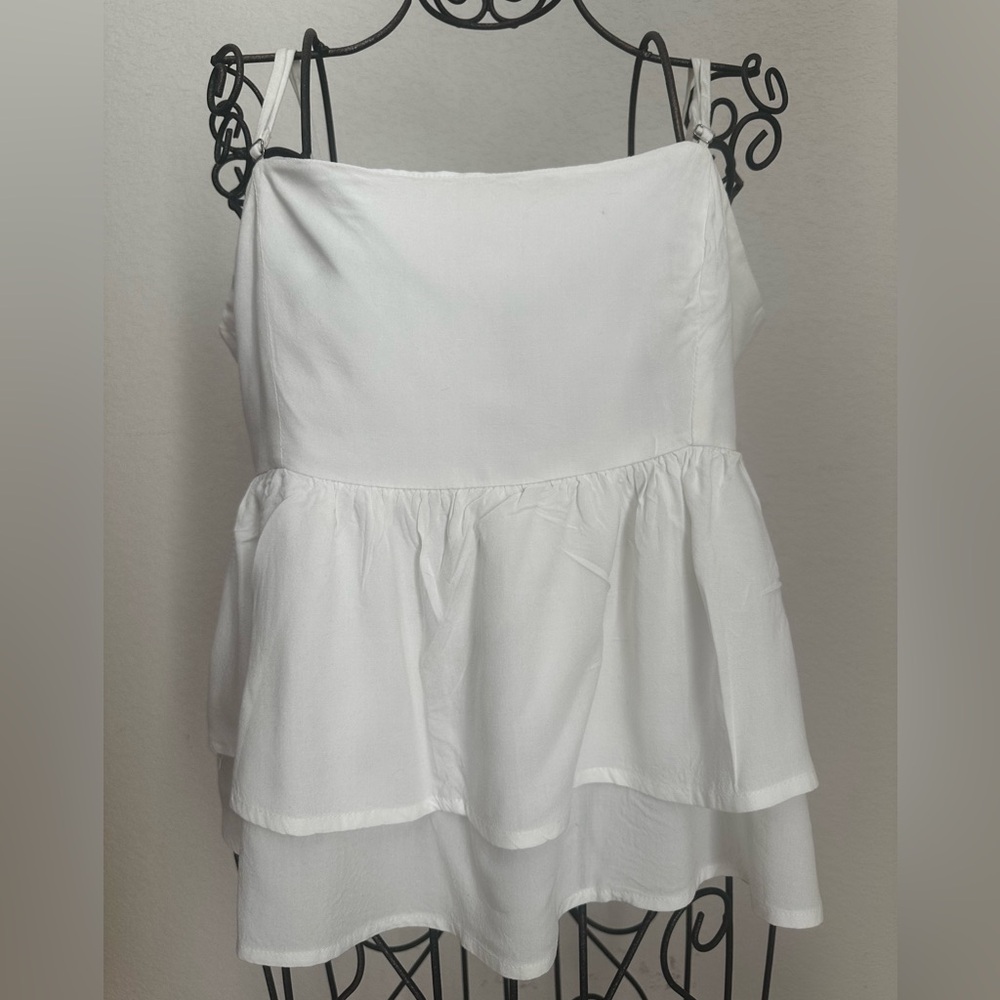 Forever 21 Layered White Camisole